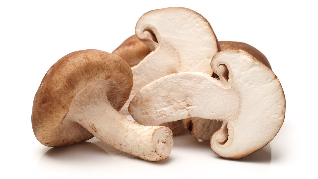 Μανιτάρια shiitake σε κάψουλες cardiform